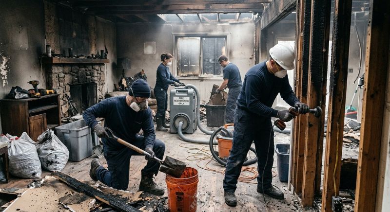 Fire Damage Cleanup in Napa, CA