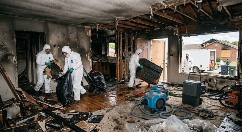 Residential Fire Restoration in Marin County, CA