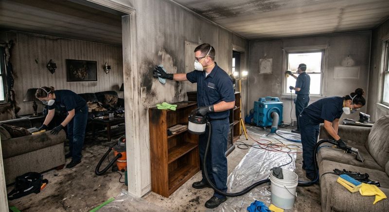Smoke Damage Restoration in Gilbert, AZ