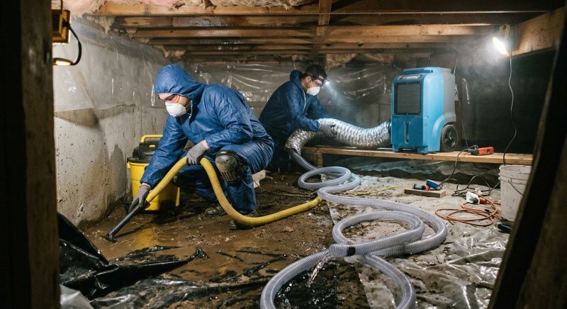 Basement Water Cleanup in Chandler, AZ
