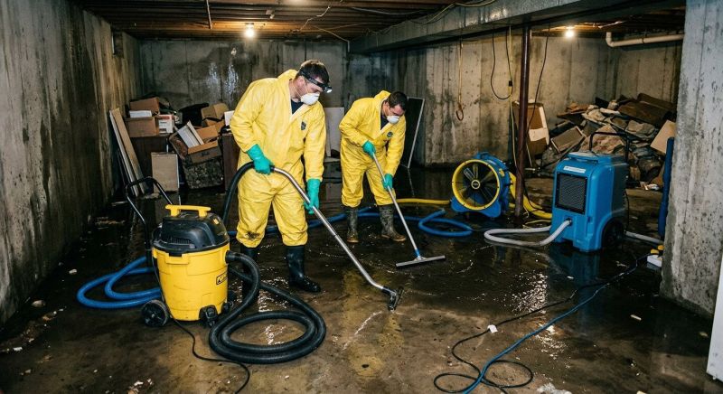 Basement Water Extraction in Chandler, AZ