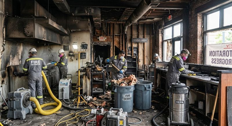 Commercial Fire Damage Repair in Marin County, CA