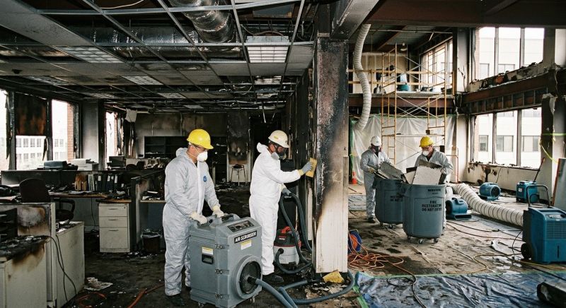 Commercial Fire Restoration in Santa Rosa, CA
