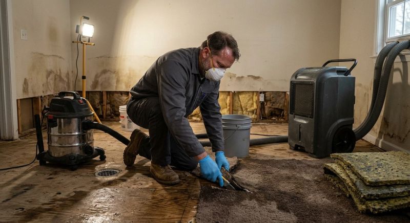 Crawl Space Water Remediation in Scottsdale, AZ
