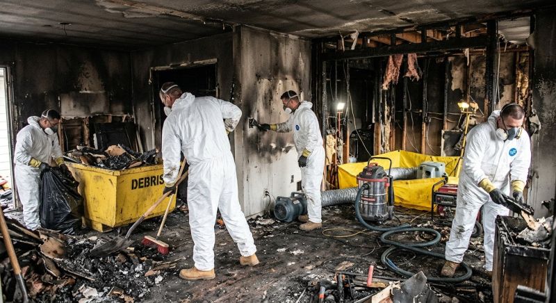 Fire Damage Cleaning in Gilbert, AZ