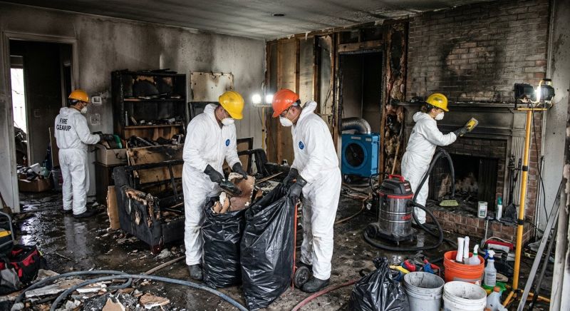 Fire Damage Cleanup in Gilbert, AZ