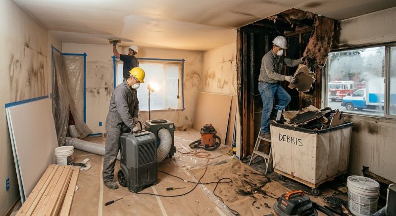 Fire Damage Cleanup in Phoenix, AZ