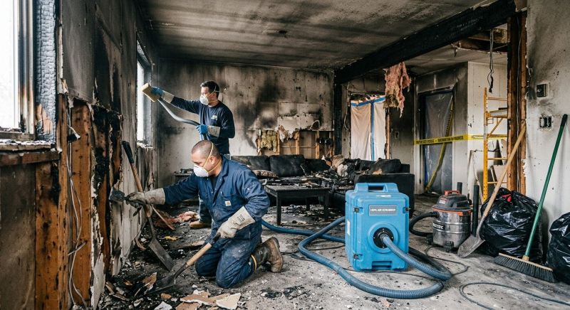 Fire Damage Reconstruction in Marin County, CA