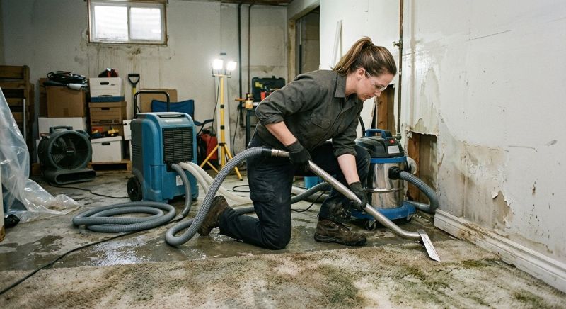 Flood Damage Repair in Gilbert, AZ