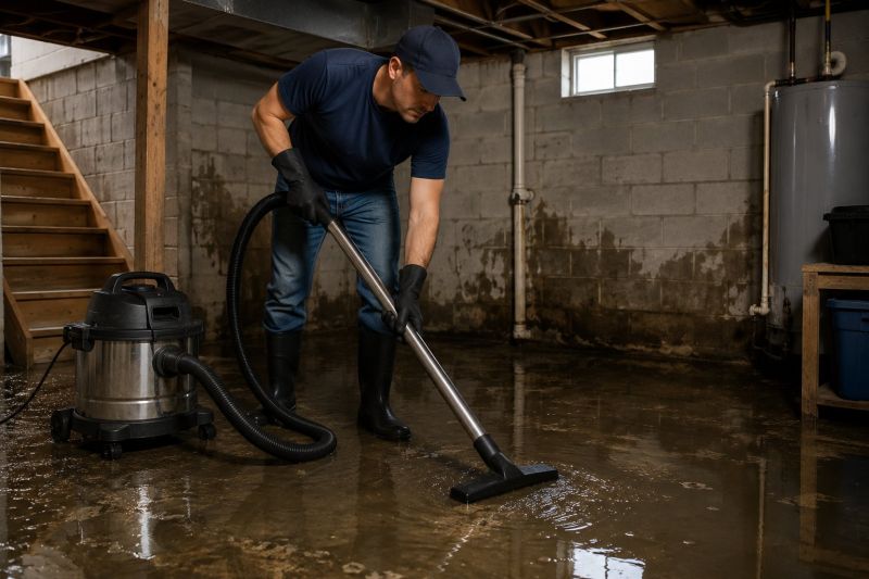 Flooded Basement Cleanup in Mesa, AZ