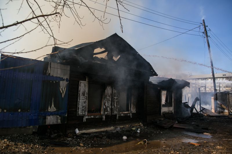 Commercial Fire Damage Restoration detail