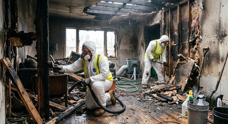 House Fire Recovery in Gilbert, AZ