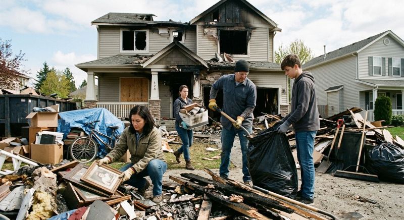 House Fire Recovery in Sonoma County, CA