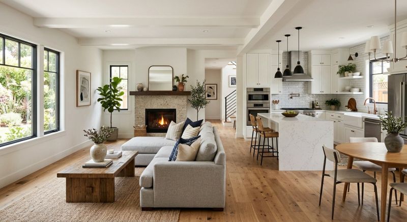 Living Room Remodeling in Conroe, TX
