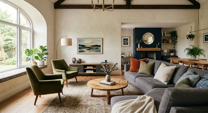 Living Room Renovation in Alpharetta, GA