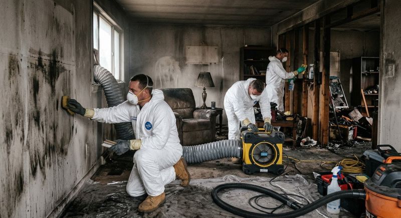 Smoke Damage Removal in Sonoma County, CA
