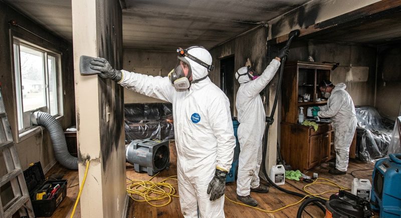Soot Damage Repair in Sonoma County, CA